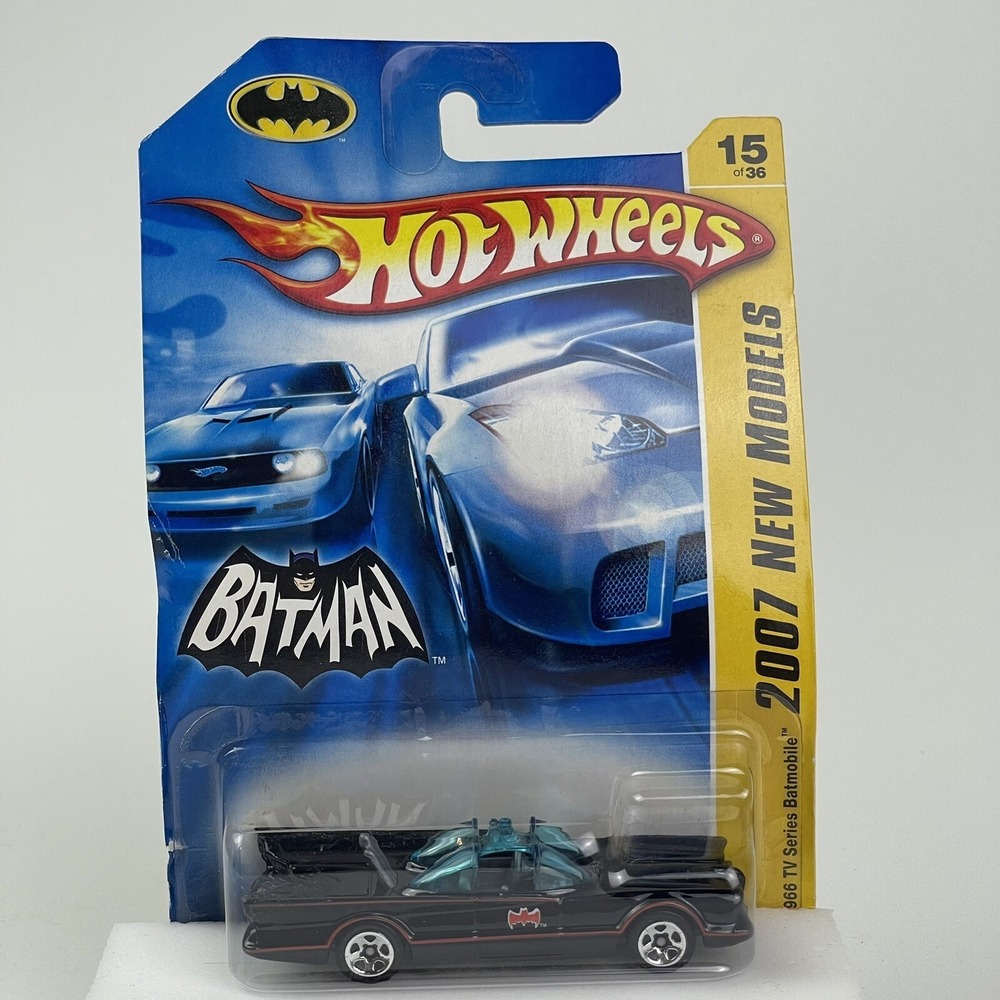 Hot Wheels 1966 TV Series Batmobile 2007 New Models 1:64 Diecast Car
